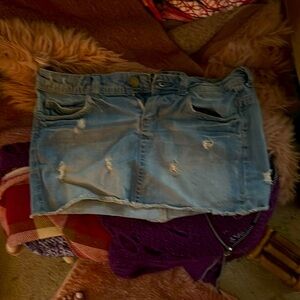 Denim skirt